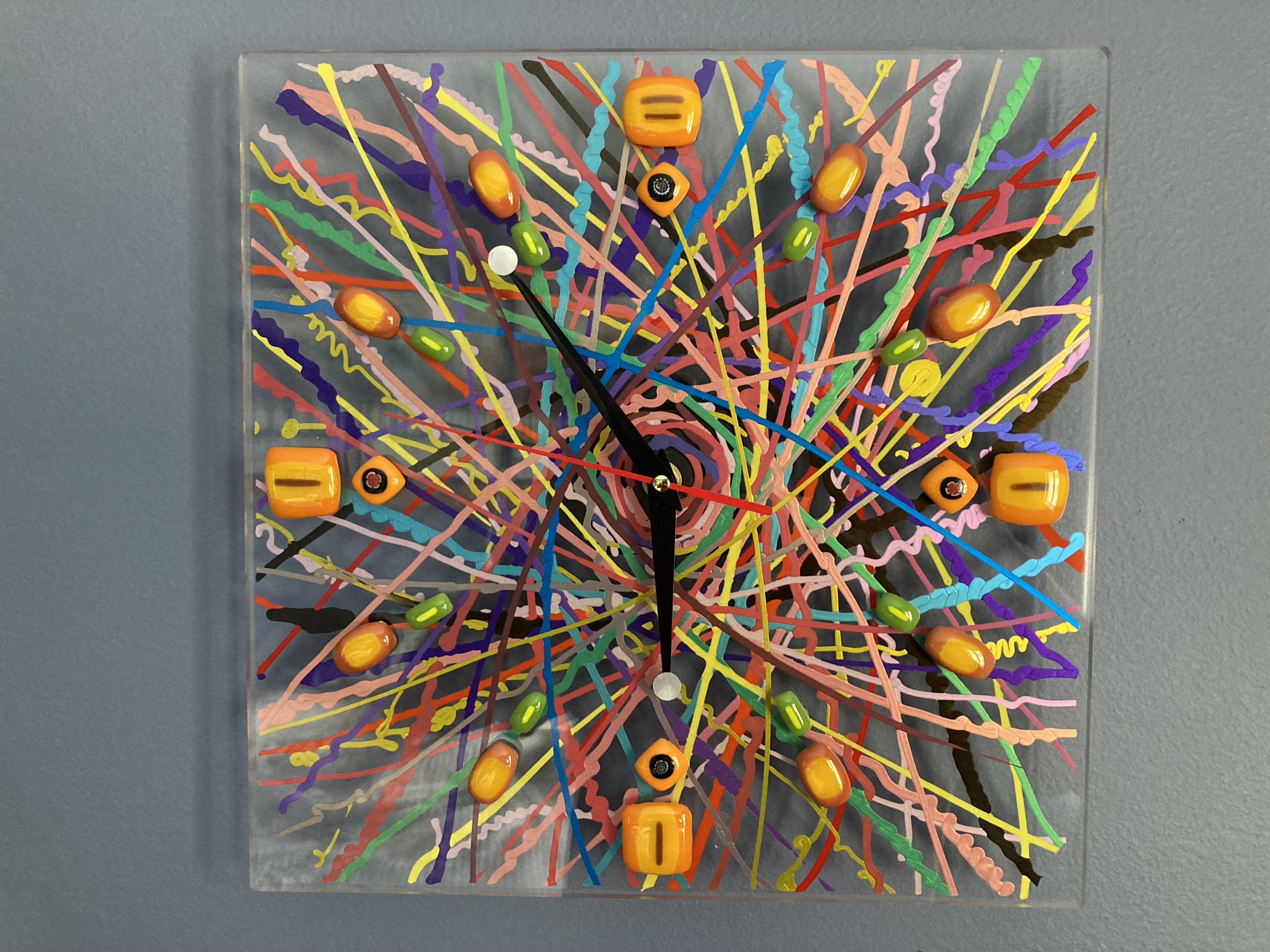 Picture of a Clockadelic clock.