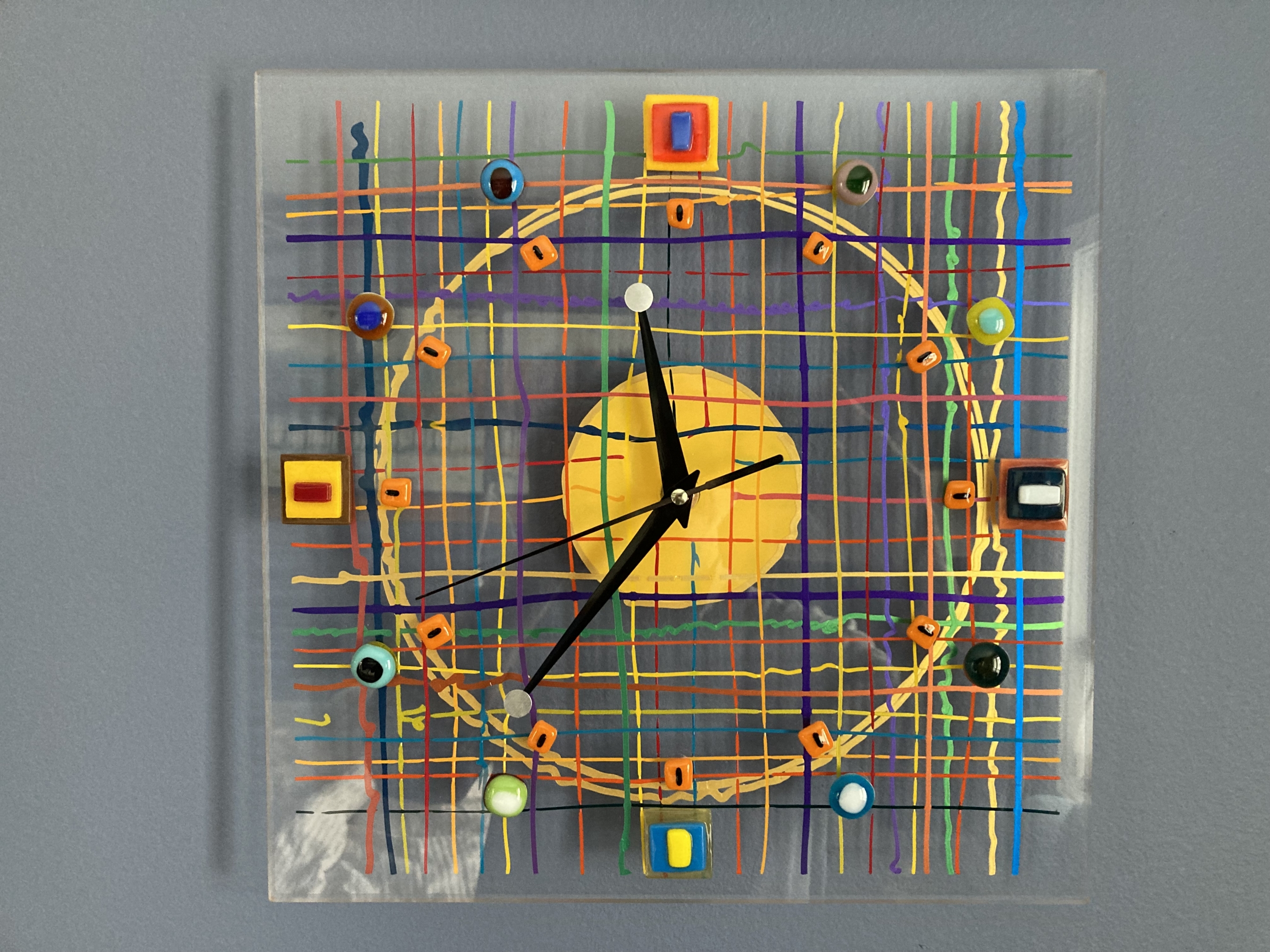 Picture of a Clockadelic clock.