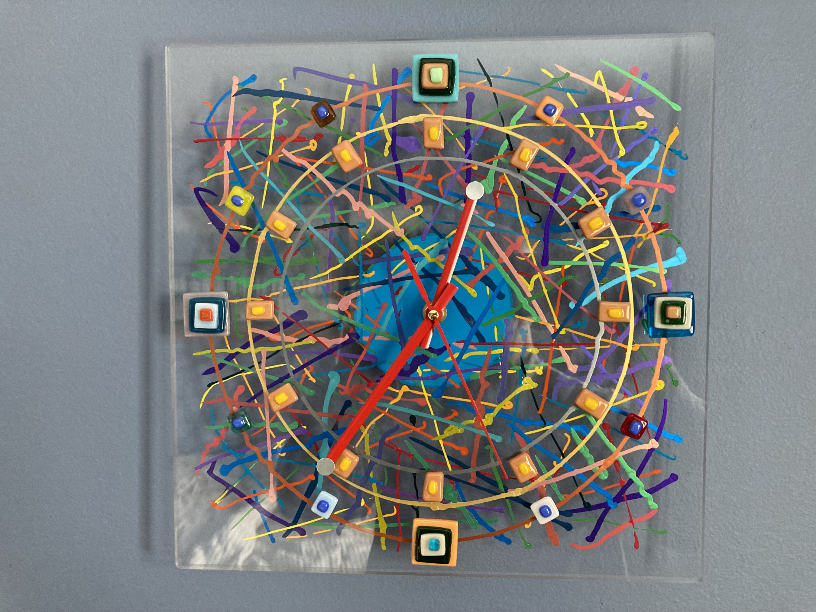 Picture of a Clockadelic clock.