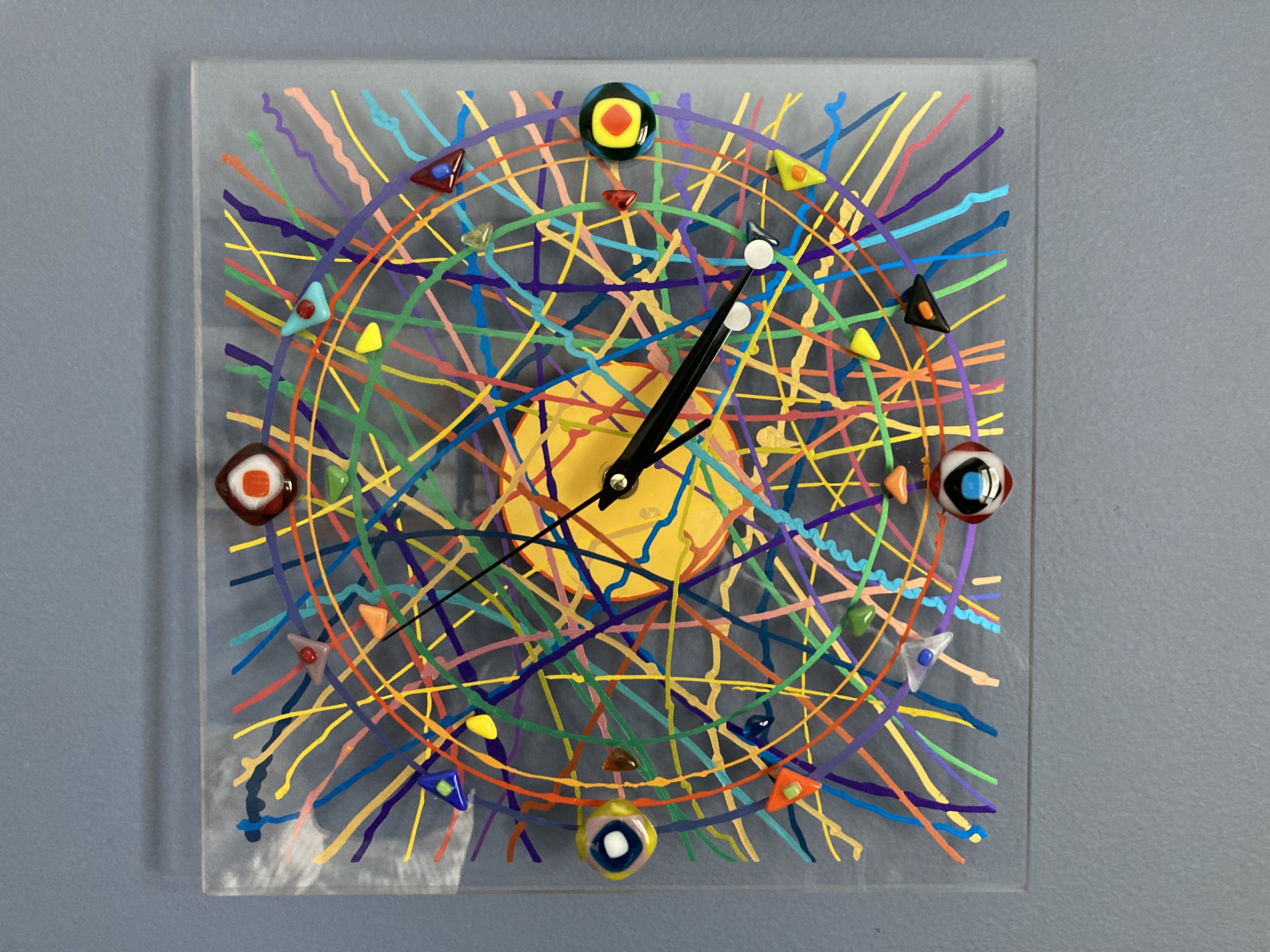 Picture of a Clockadelic clock.