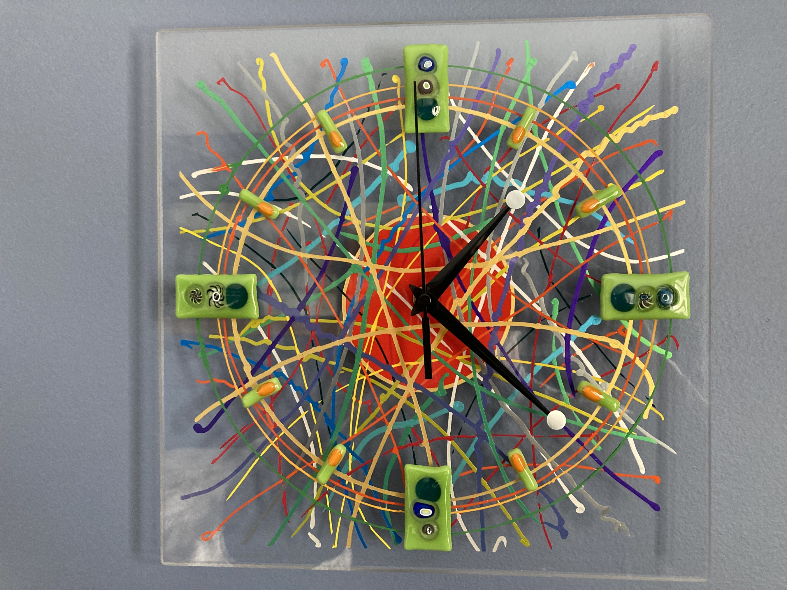 Picture of a Clockadelic clock.