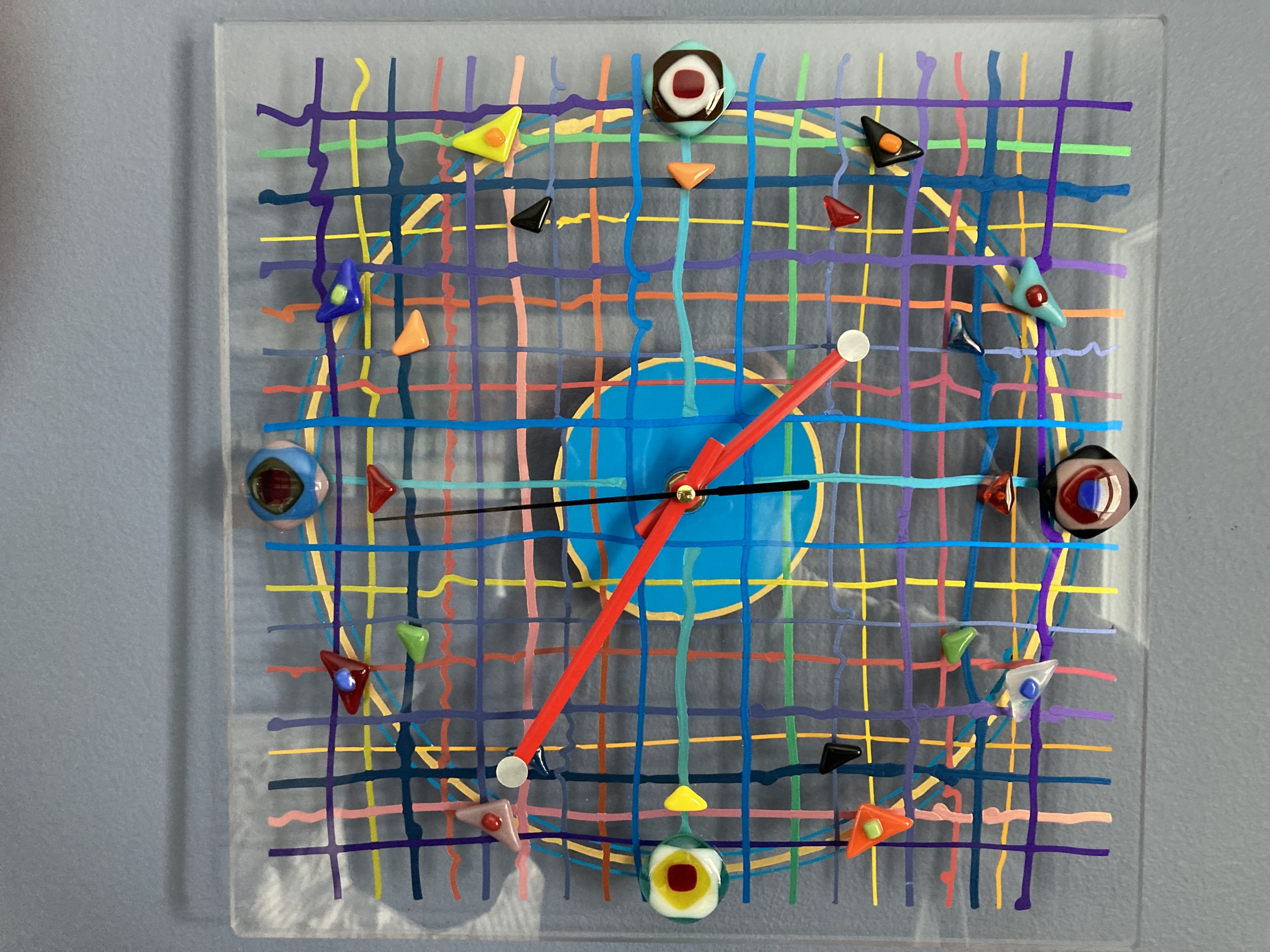 Picture of a Clockadelic clock.