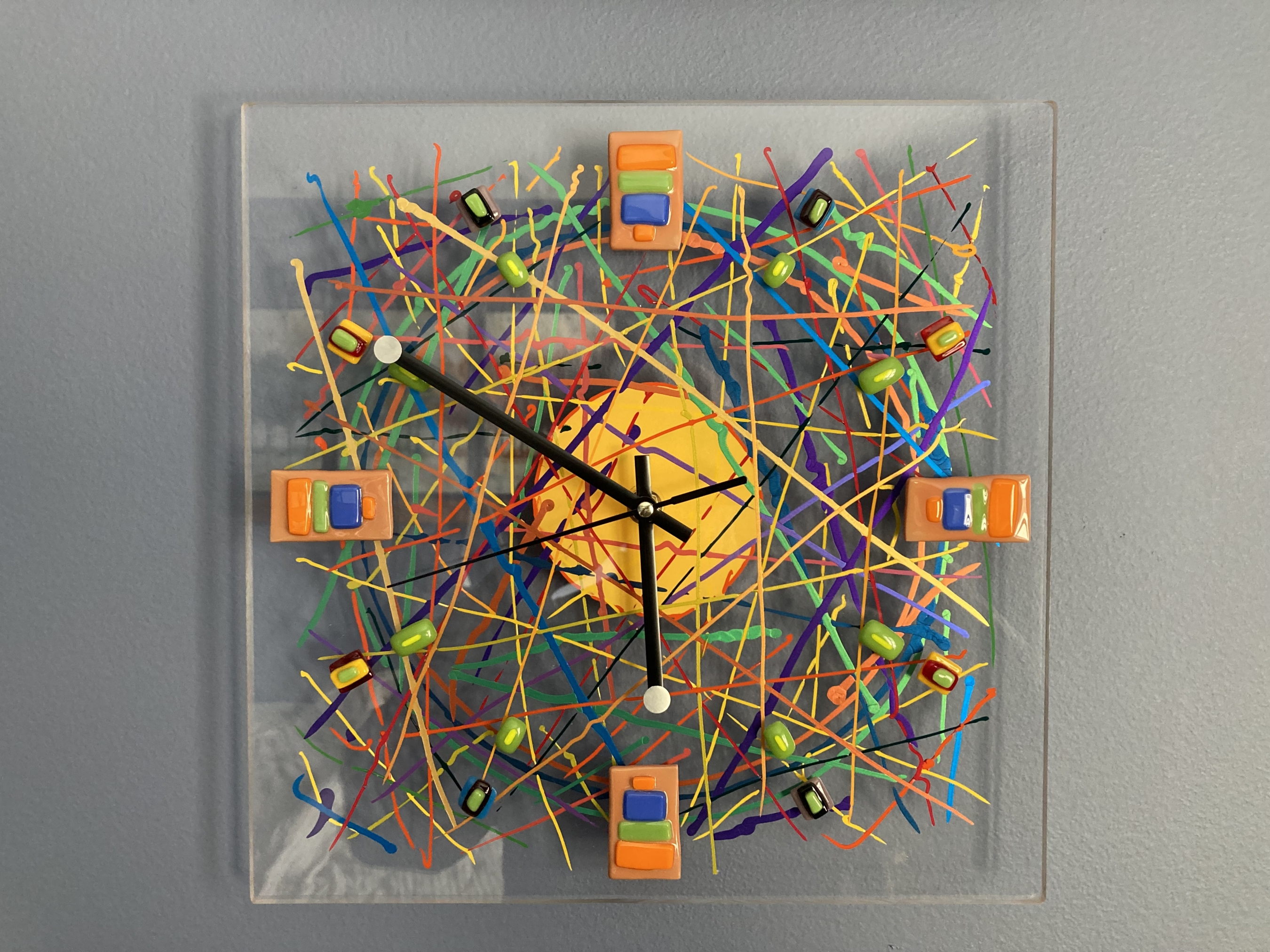 Picture of a Clockadelic clock.