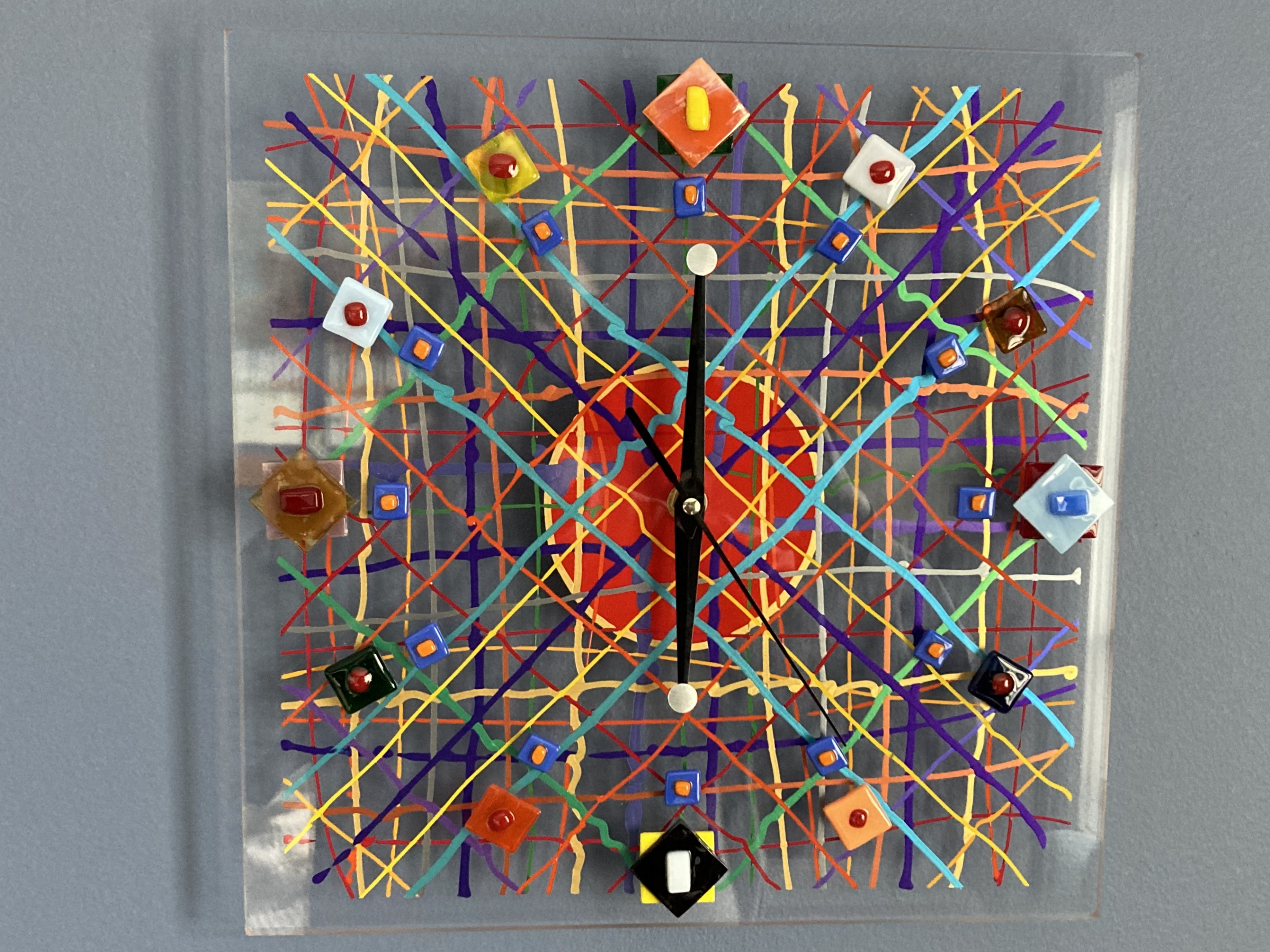 Picture of a Clockadelic clock.