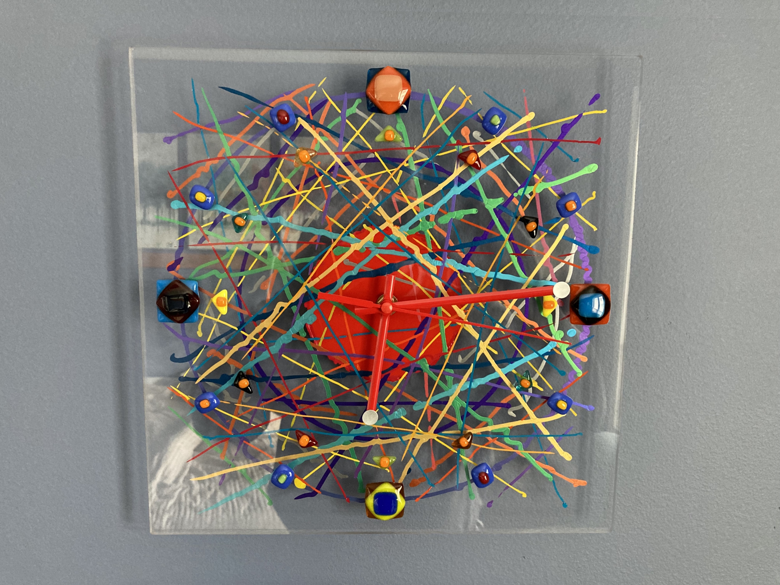 Picture of a Clockadelic clock.