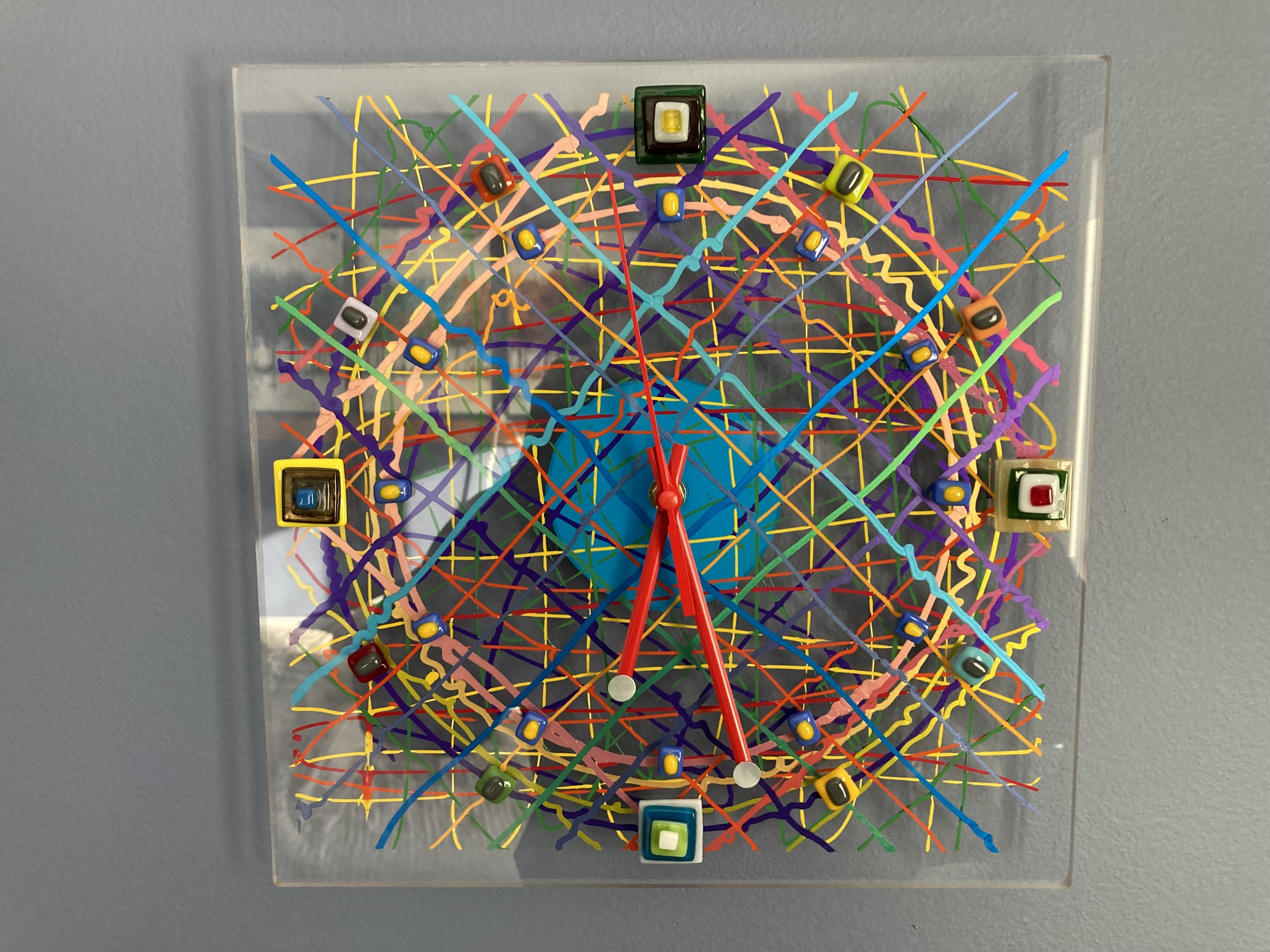 Picture of a Clockadelic clock.