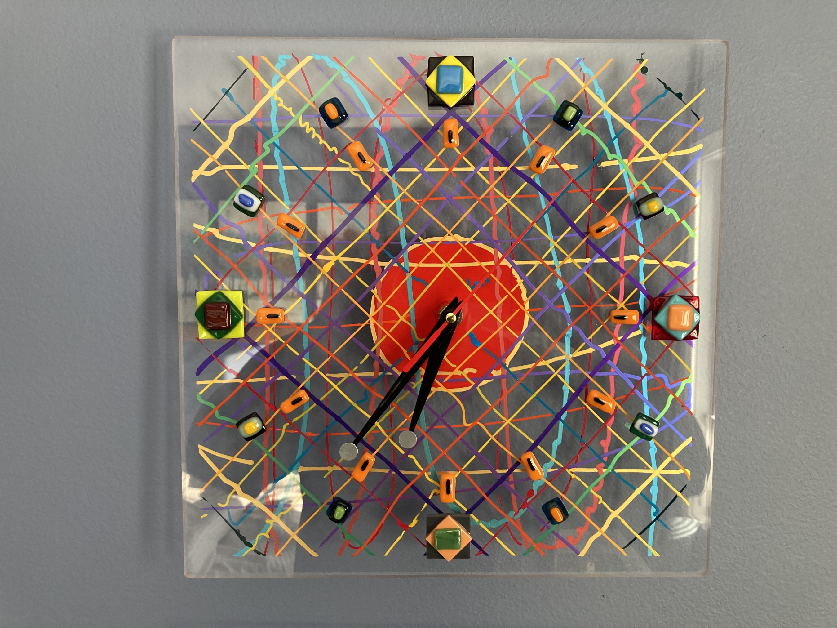 Picture of a Clockadelic clock.